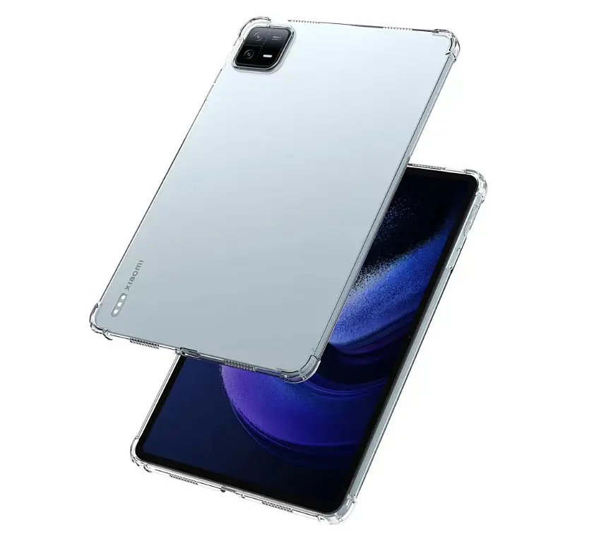 Силіконовий чохол бампер Primolux Silicone для планшета Xiaomi Pad 6 (VHU4372) / Pad 6 Pro 11" Clear - фото 2