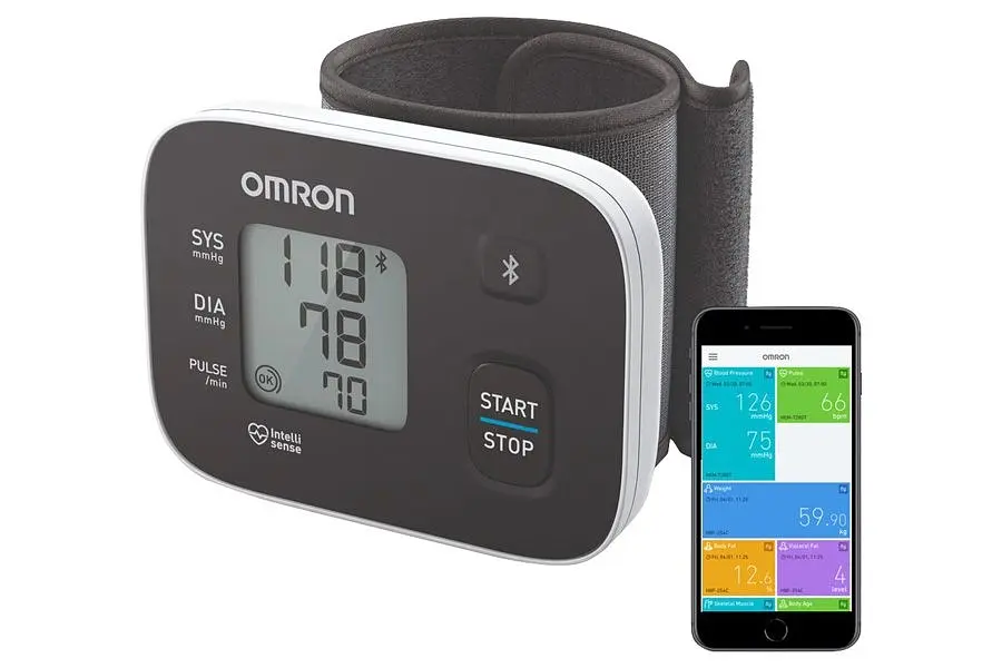 Тонометр Omron RS3 Intelli IT (HEM-6161T-E) автоматический на запястье. - фото 5