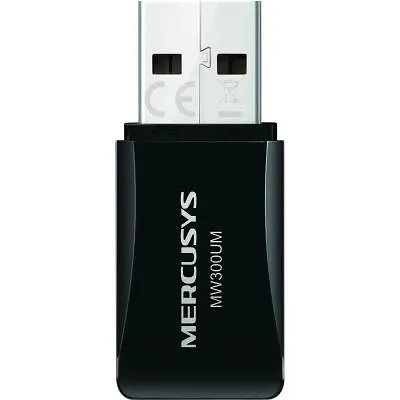 Мережева карта Wi-Fi Mercusys MW300UM - фото 2