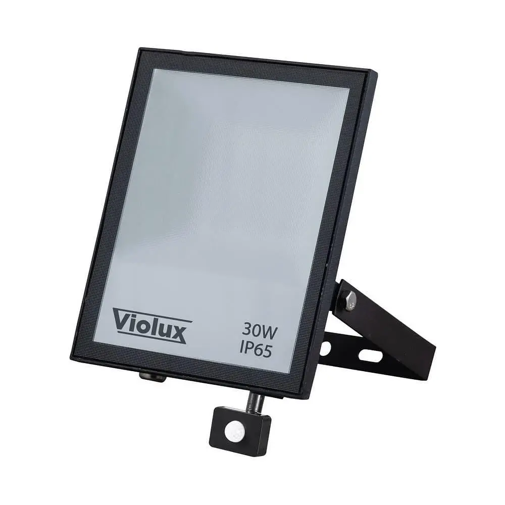 Прожектор LED Violux NORD-S 30W SMD 6000K 2550lm IP65 з датчиком руху ( 400072 )