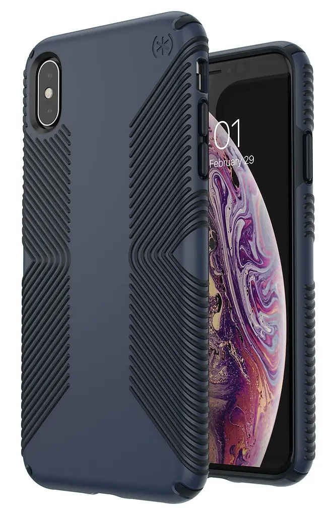Чохол протиударний Speck Presidio Grip для iPhone XS Max (6.5") Blue - фото 5