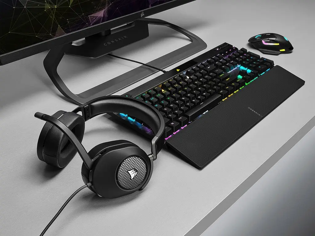 Навушники ігрові Corsair HS65 Surround Carbon [CA-9011270] [75607] - фото 8