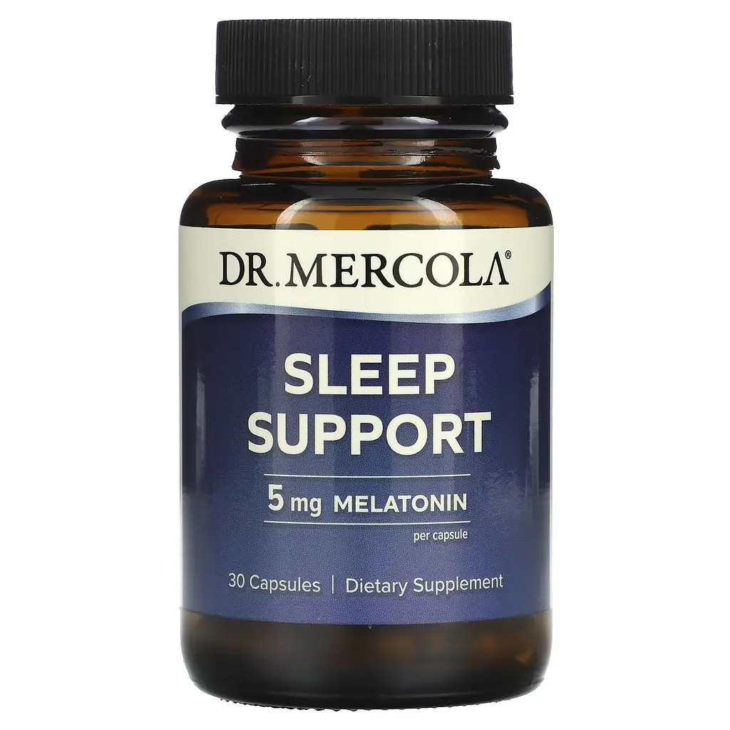 Підтримка сну, Sleep Support, 5 мг, 30 капсул Dr. Mercola vit0003363