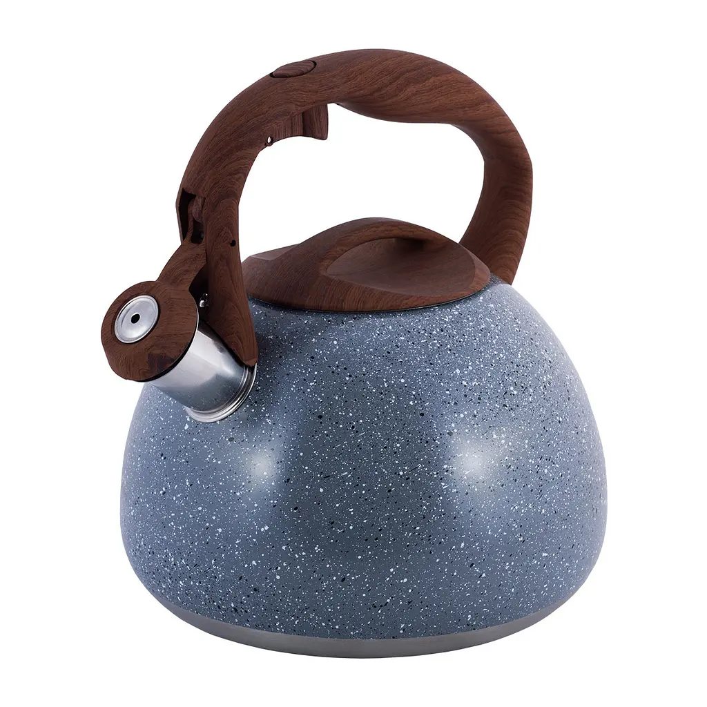 Чайник із свистком Kamille KM-0699 Grey 2,8 л
