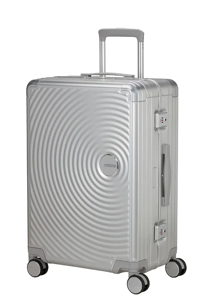 Валіза 68 См American Tourister SOUNDBOX ALU SILVER 68x47x29 MI3*25002 - фото 4