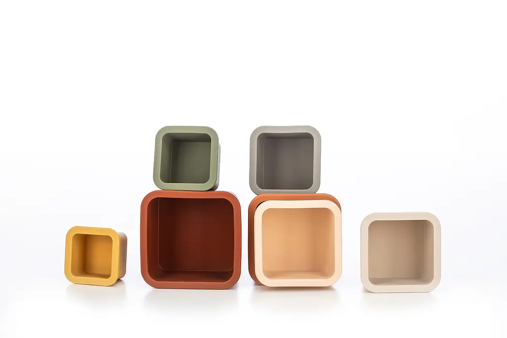 Силіконовий сортер FreeON Вежа квадрат - фото 2