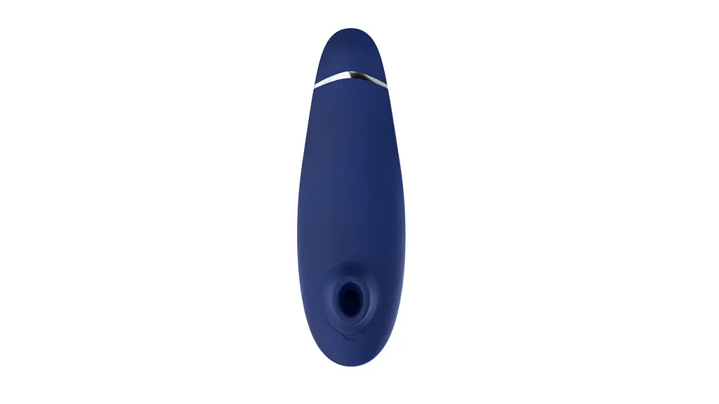Вакуумний кліторальний стимулятор Womanizer Premium 2 Blueberry - фото 2