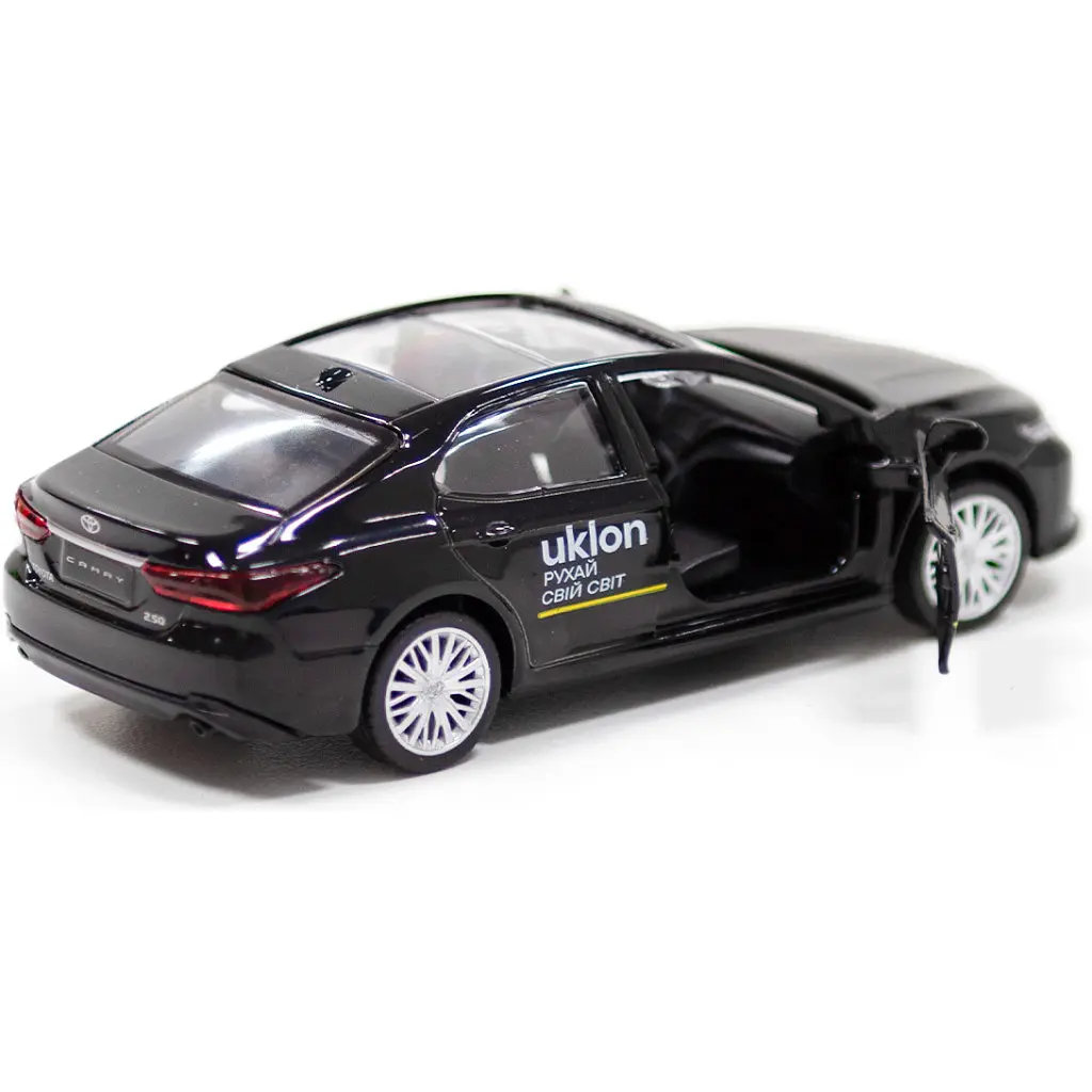 Масштабна модель автомобіля TechnoDrive Toyota Camry Uklon (чорний) (250292) - фото 9