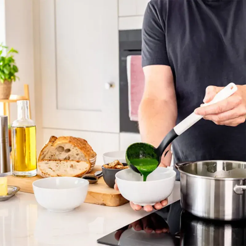 Ополоник KitchenAid Classic 27 см білий (KHA006OHPNG) - фото 5