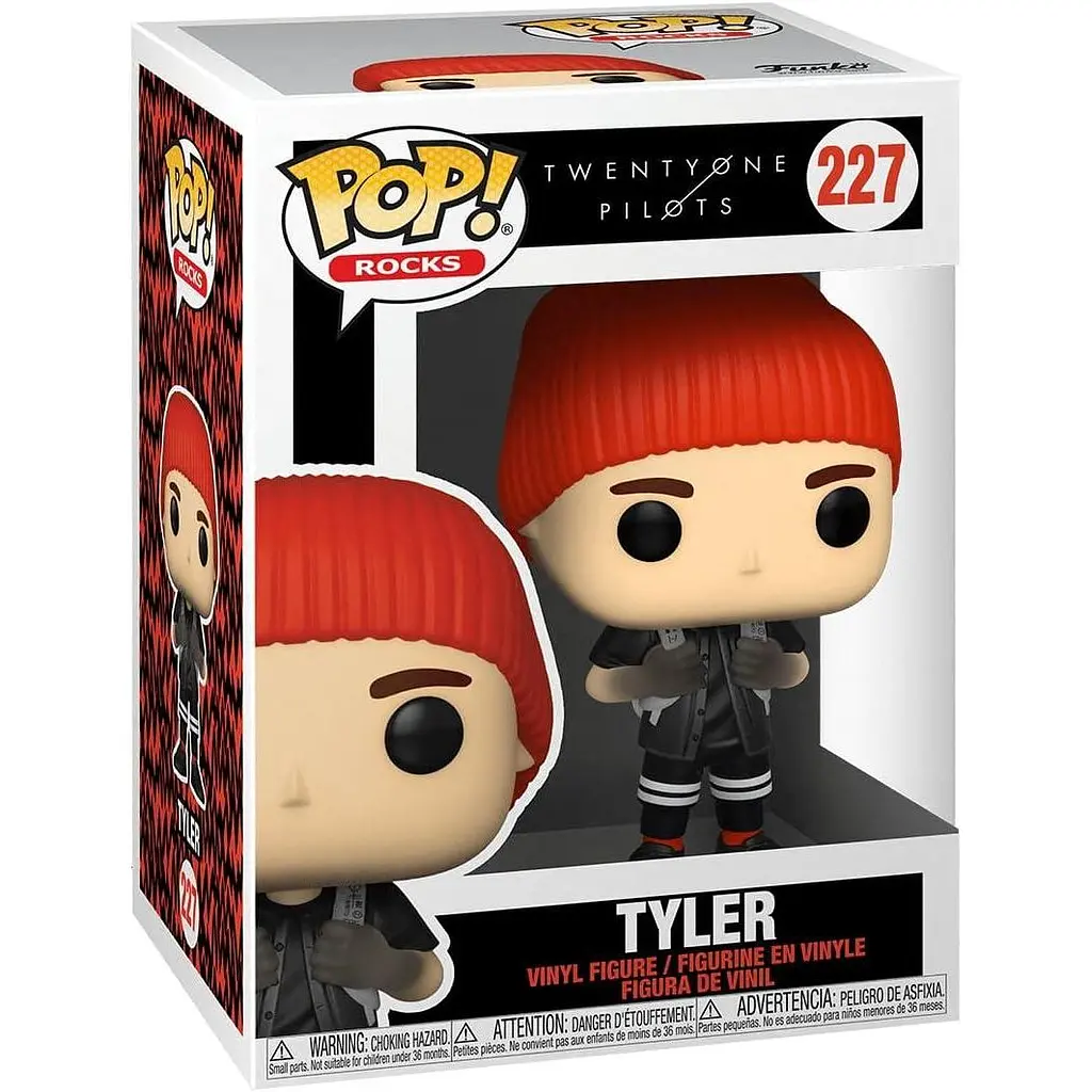 Фигурка Funko Pop Пилоты Тайлер Twenty One Pilots Tyler 10 см TOP T 227 - фото 3
