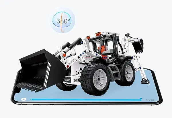 Конструктор XiaomiOnebot Combined Excavator GP00143CN - фото 2