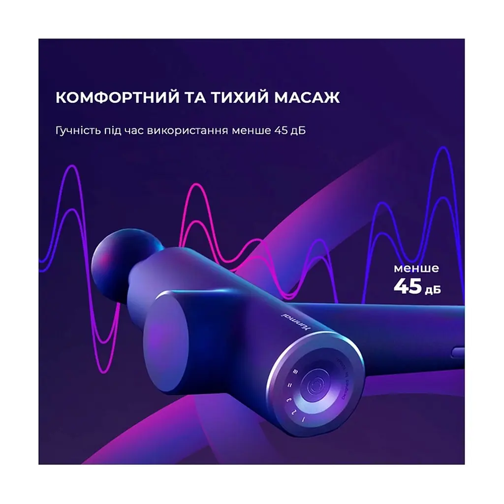 Перкусійний ручний масажер Yunmai Massage Gun Prime 2 (YMFG-M418) - фото 9