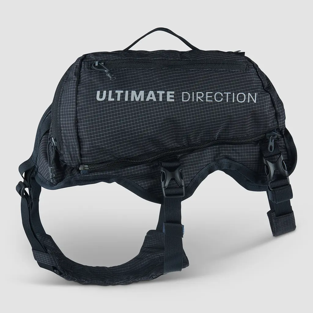 Рюкзак для собак Ultimate Direction Dog Vest V2 L Чорний-Сірий - фото 6