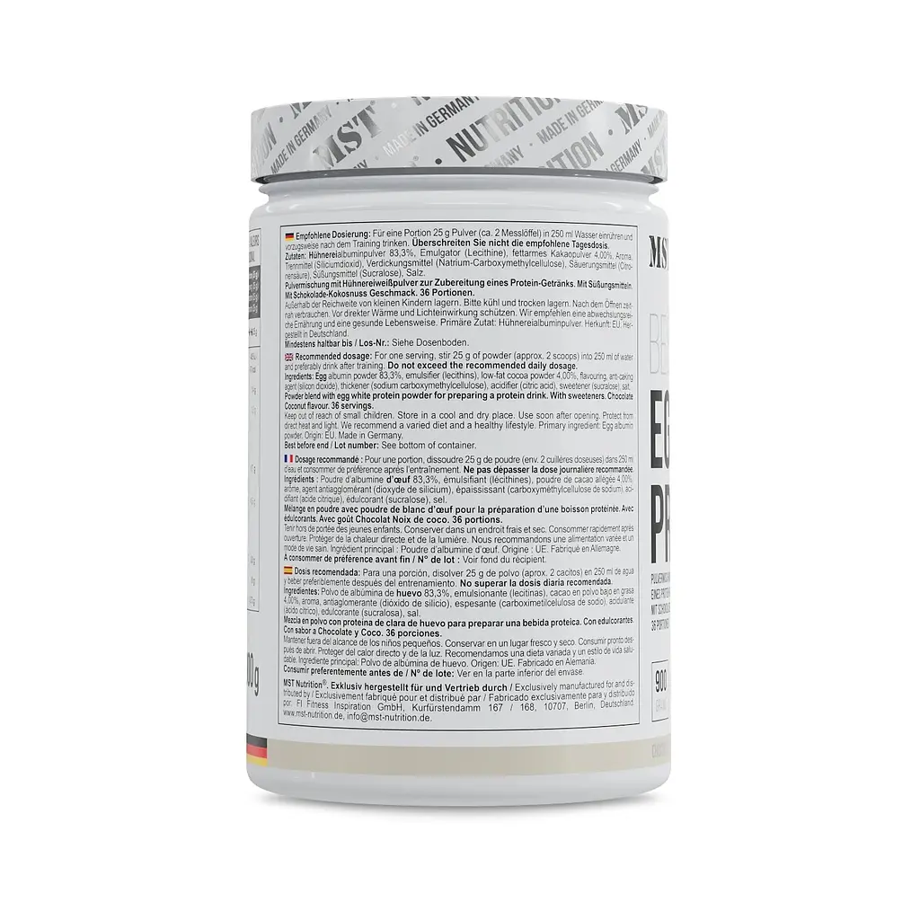 Протеїн MST Nutrition Best Egg Protein, 900 грам - Шоколад-кокос - фото 2