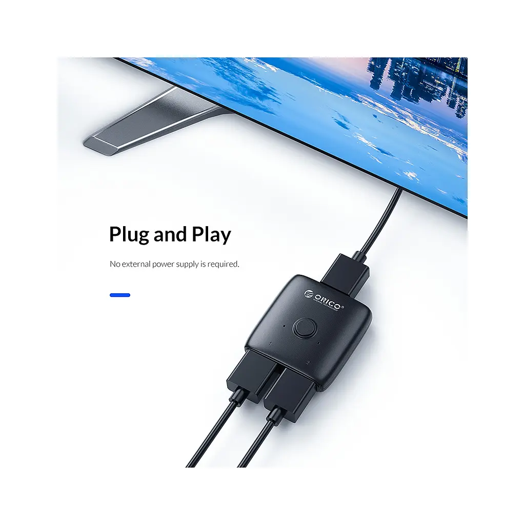 Розгалужувач Orico HDMI 2.0 1x2, 4K (CA913510) - фото 10