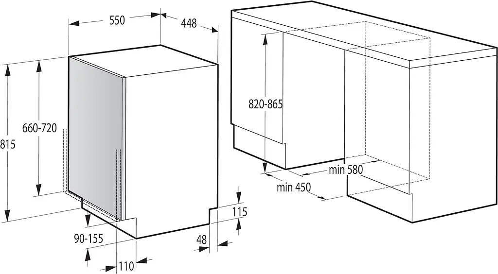 Посудомоечная машина Gorenje Gorenje GV520E10 - фото 5