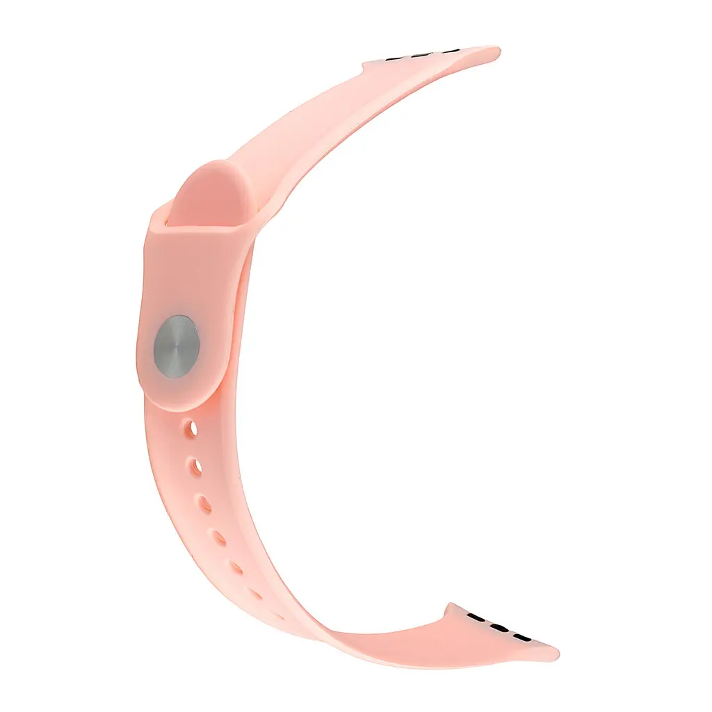 Ремінець Apple Watch Silicone 42/44/45/46/49 mm Peach Рожевий - фото 2