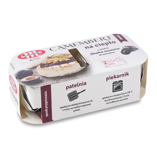 Сир для гриля Mlekovita Camembert Grill з соусом з чорнослива 230 г