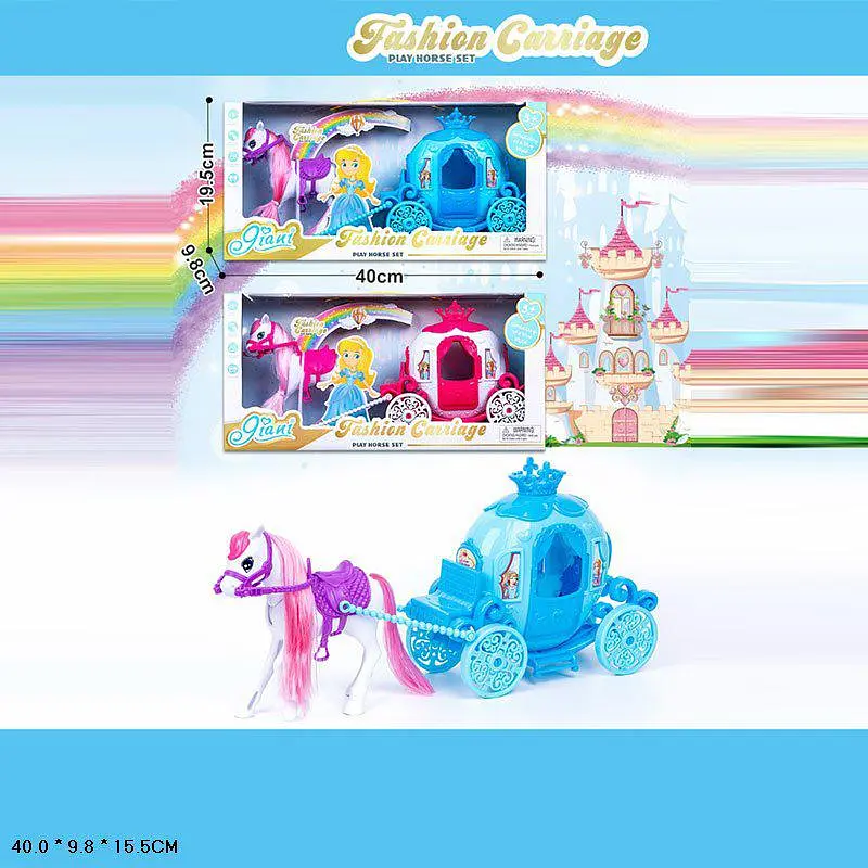 Ігровий набір Fashion Carriage карета та кінь (JN691-9) в асортименті