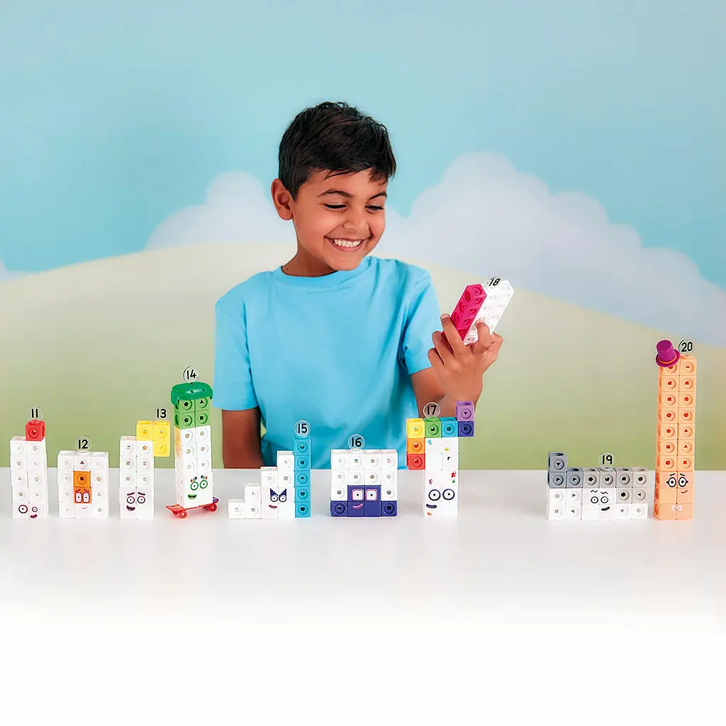 Навчальний ігровий набір Learning Resources Numberblocks Вчимося рахувати від 11 до 20 (LSP0950-UK) - фото 4
