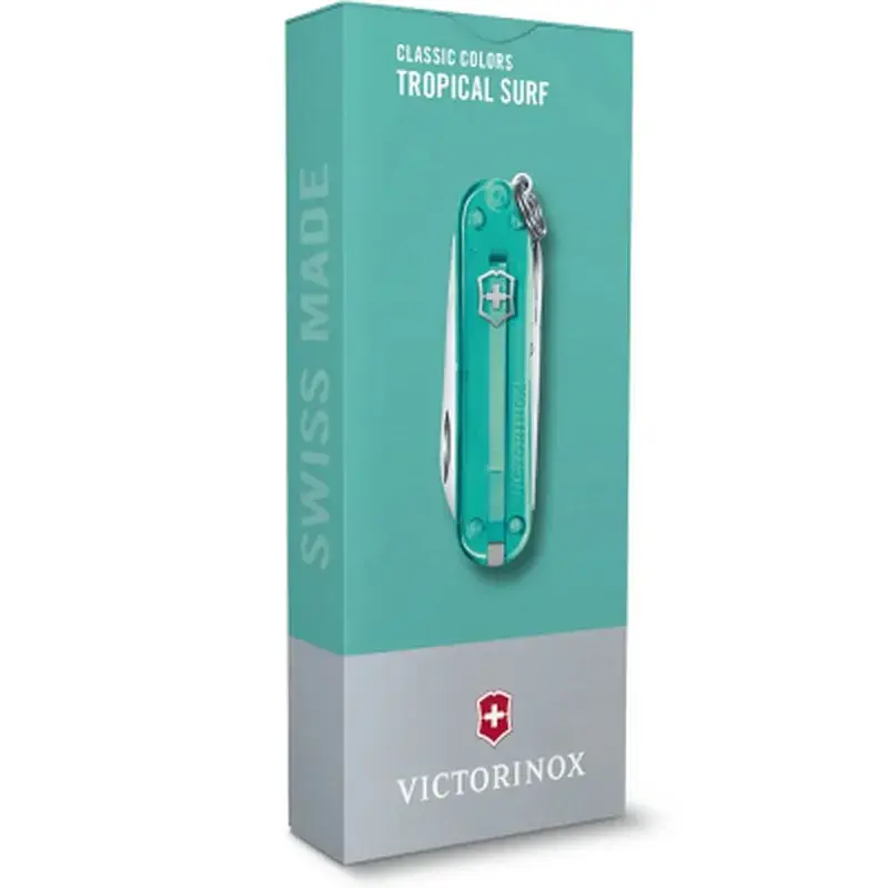 Ніж Victorinox Classic SD Colors Tropical Surf (0.6223.T24G) - фото 4