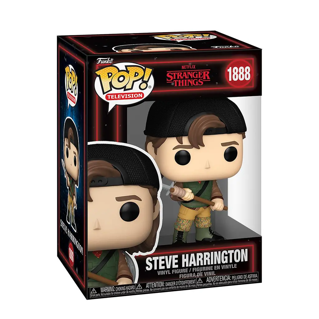 Ігрова фігурка FUNKO POP! серії "Дивні дива" S5 - СТІВ ЗІ СПИСОМ Funko 94354