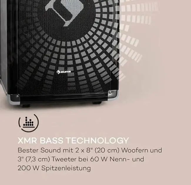 Мобильная акустическая система Auna 120 PA (10032290) - фото 2