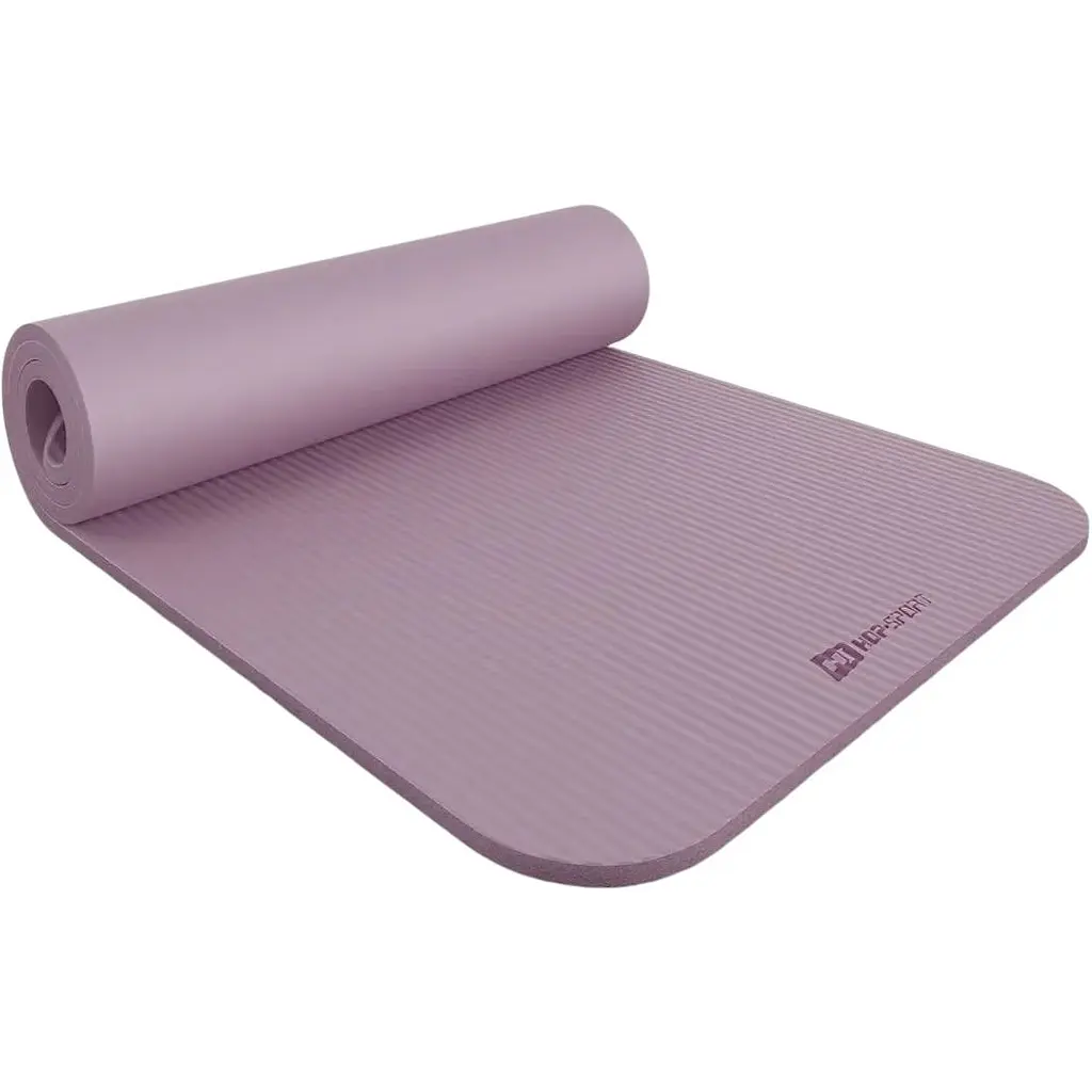 Килимок для йоги Hop-Sport HS-NB015GM NBR 1.5 см лавандовий - фото 3
