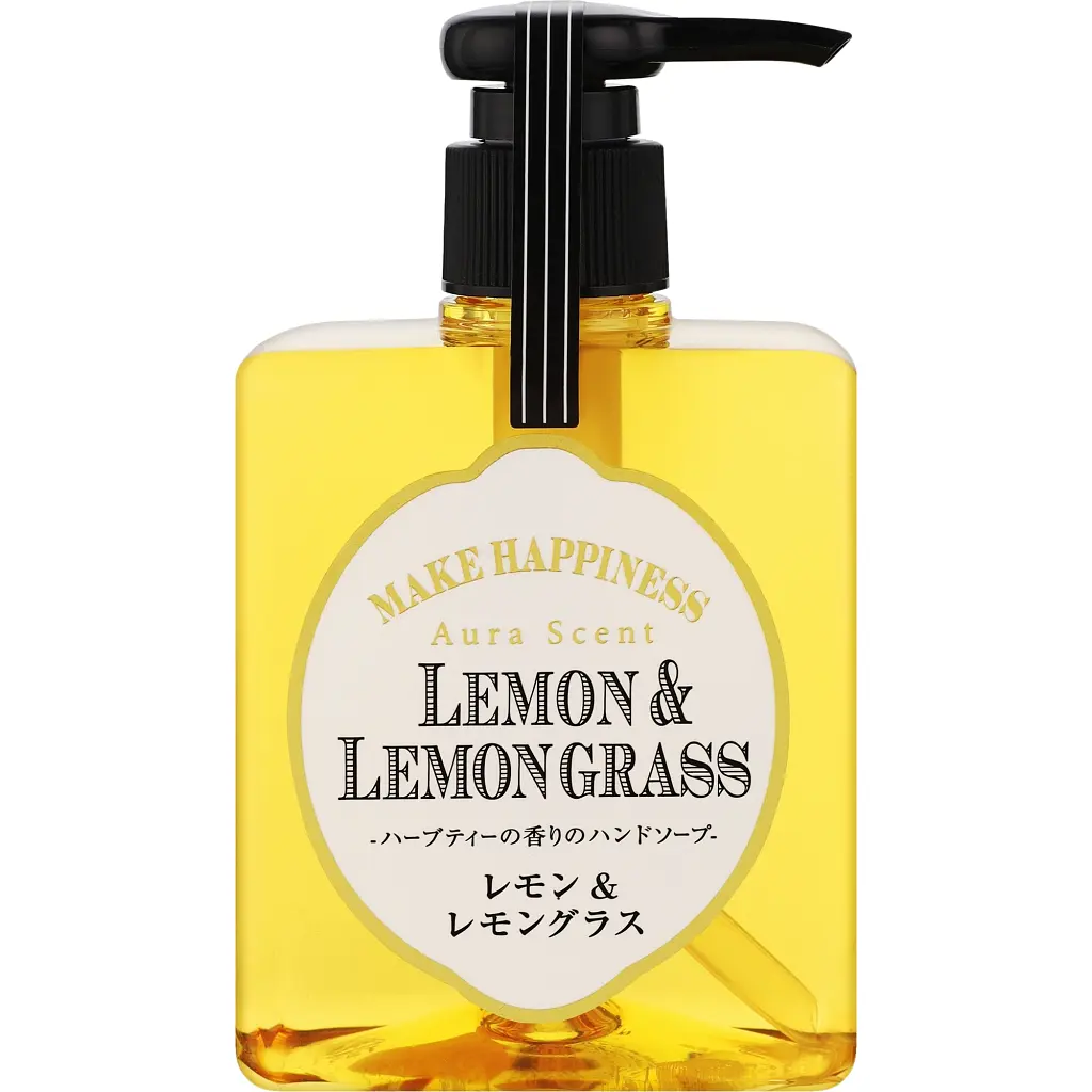 Рідке мило Pelican Aurascent Hand Soap Lemon з ароматом лимона та лемонграсу 300 мл (4976631645933)