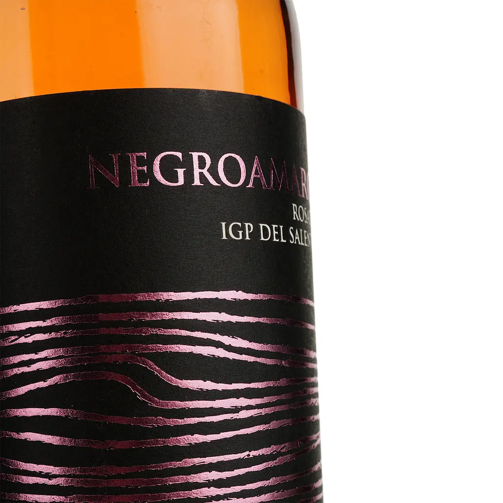 Вино Cantine Lizzano Negroamaro Rosato Salento IGP рожеве сухе 0.75 л - фото 3