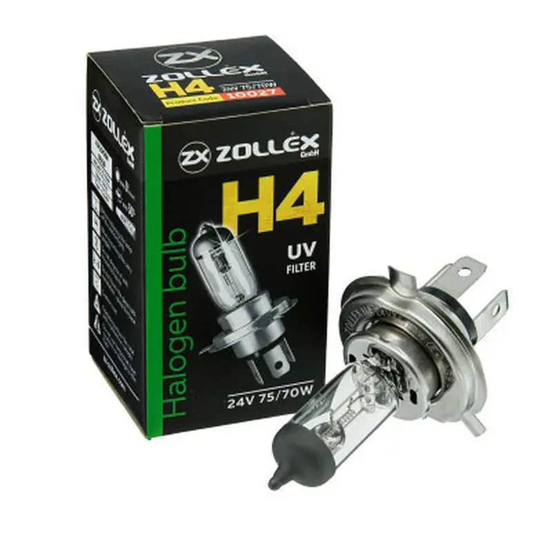 Автолампа Zollex H4 24V 75/70W 43T (2810024) - фото 2