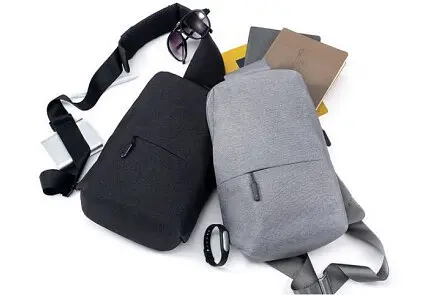 Рюкзак XiaomiXiaomi City Sling Bag (Light Grey) (ZJB4070GL) - фото 3