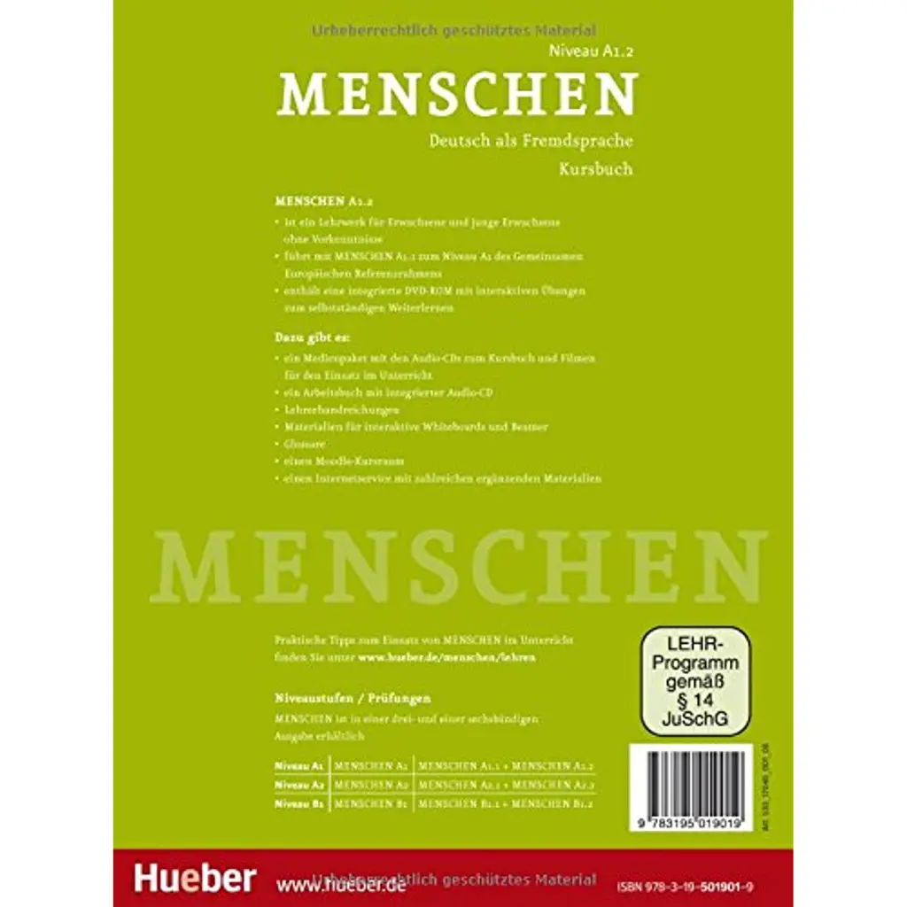 Menschen sechsbandige Ausgabe A1/2, Digitales Unterrichtspaket - Сандра Еванс