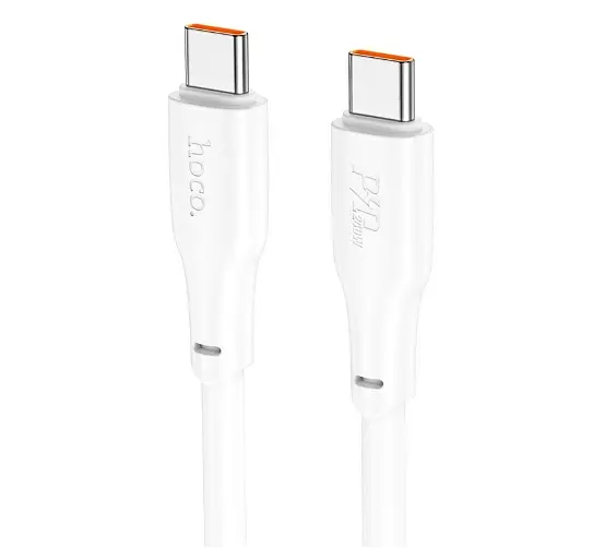 Кабель Hoco X93 Force 60W charging data cable Type-C to Type-C ( L-2M ) White