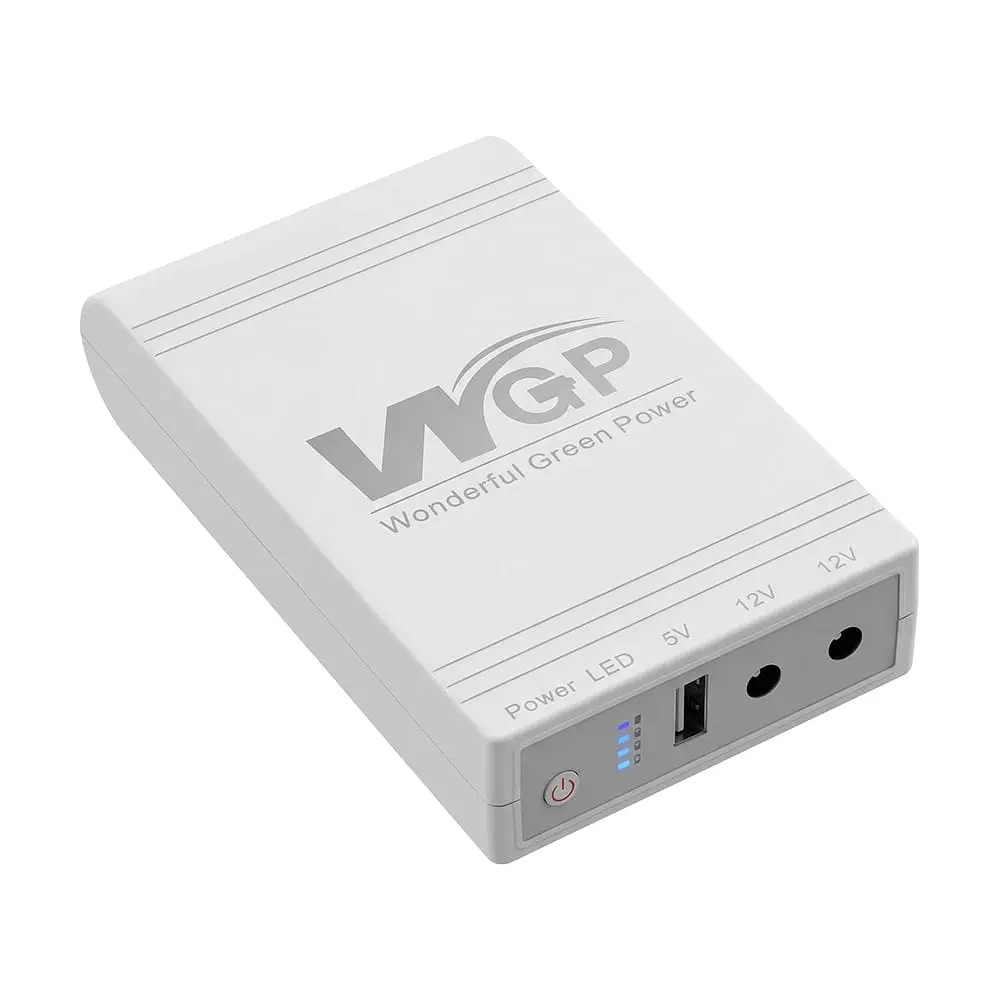 Комплект Mini UPS з блоком живлення: джерело безперебійного живлення Mini UPS WGP UPS103C 16000mAh 5V/12V/12V, Li-ion 4*4Ah, для роутера і оптичного термінала та блок живлення SPF-1202B 12V/2A (24W) (42-00259) - фото 4