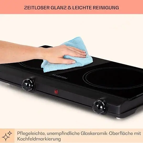 Варочная поверхность электрическая Klarstein Cookbuddy (10035705) - фото 10