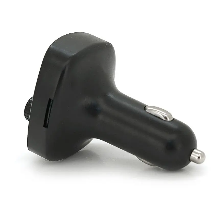Автомобільний FM-трансмітер-модулятор Bluetooth Voltronic FMQ18EQ 3,1 А, USB, TF - фото 4