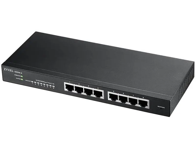 Комутатор ZyXel GS1915-8 (GS1915-8-EU0101F)
