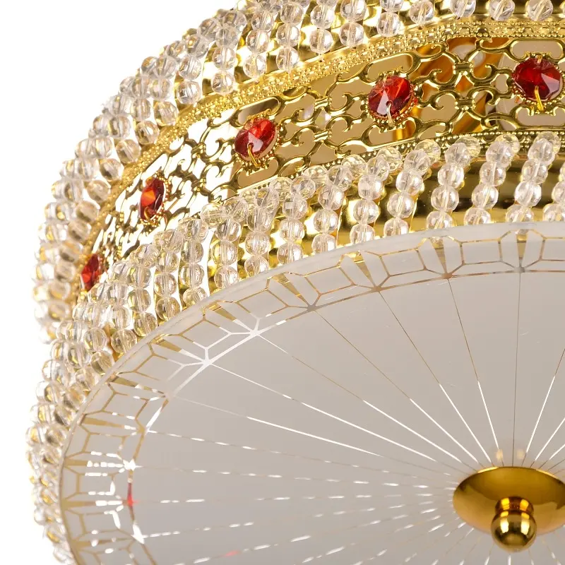 Люстра потолочная Brille торт хрустальная в спальню E14 G (BCL-446C/3) - фото 2