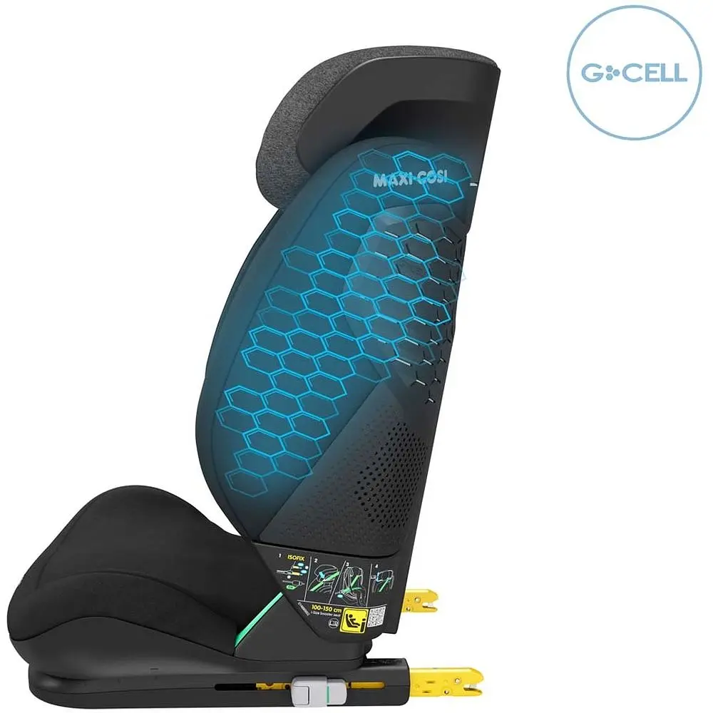 Автокрісло Maxi-Cosi RodiFix Pro i-Size Authentic Black, чорне (8800671110) - фото 13