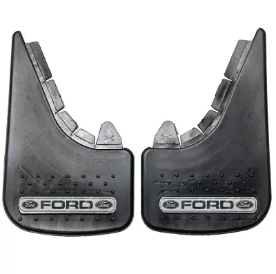 Бризковики малі з логотипом Ford 350x250 мм з шипами 2 шт - фото 4