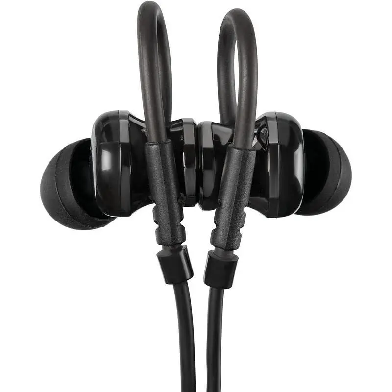 Бездротова гарнітура для спорту Bluetooth навушники Gelius Pro Crossfight GP BE-010 Black - фото 2