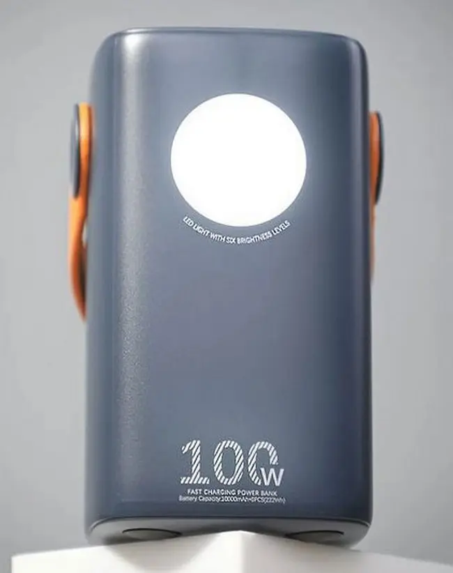 Повербанк Remax RPP-100 Power Bank 60000 mAh 100W+22.5W Синій (2104619442) - фото 5