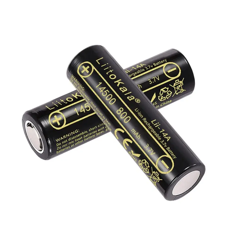Акумулятор LiitoKala Lii-14A-N 14500 800mah battery - фото 3