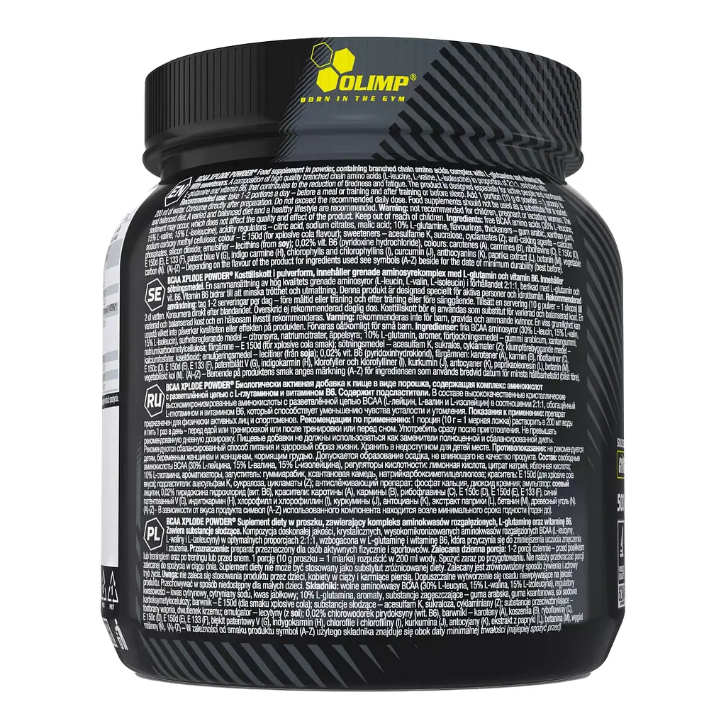 Аминокислоты Olimp BCAA Xplode Powder ананас 500 г (Ф001615) - фото 3