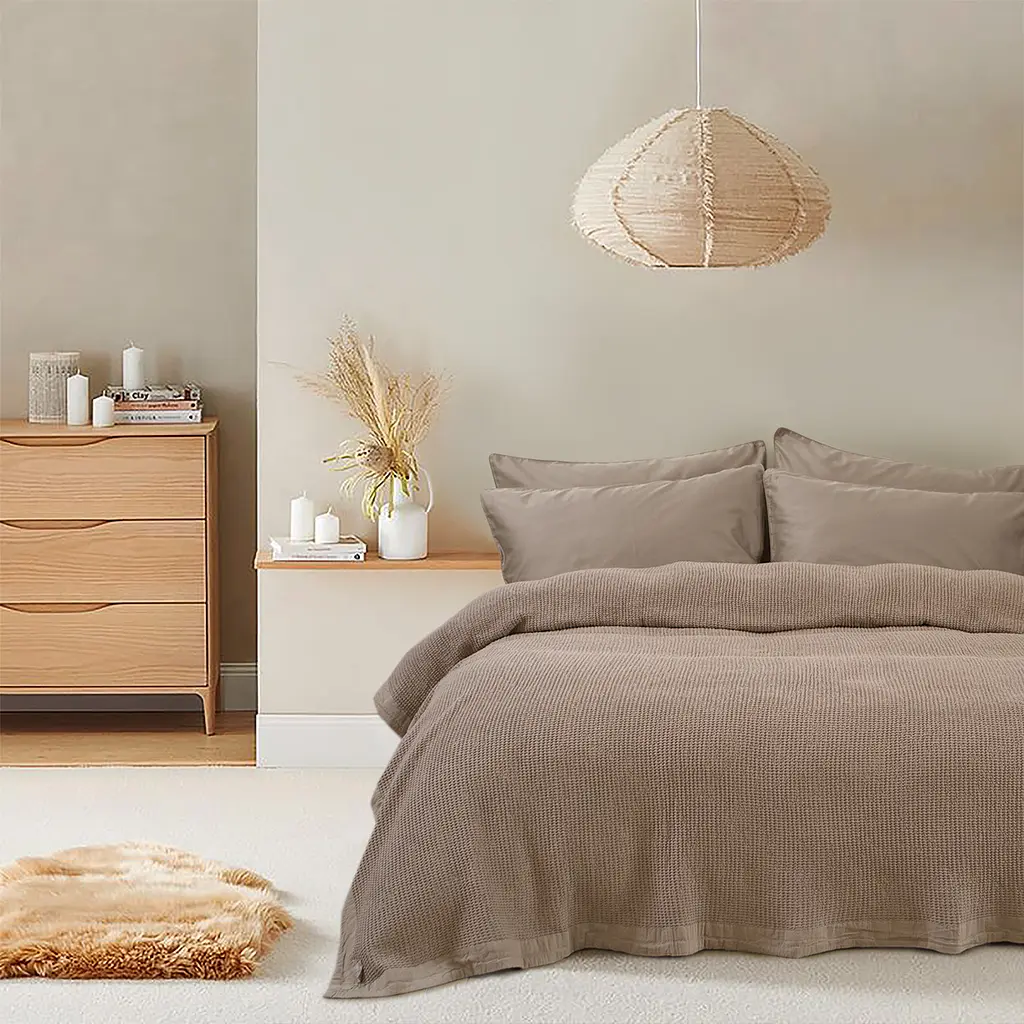 Покрывало Lotus Home - Rius kahve кофе 240x260 - фото 2