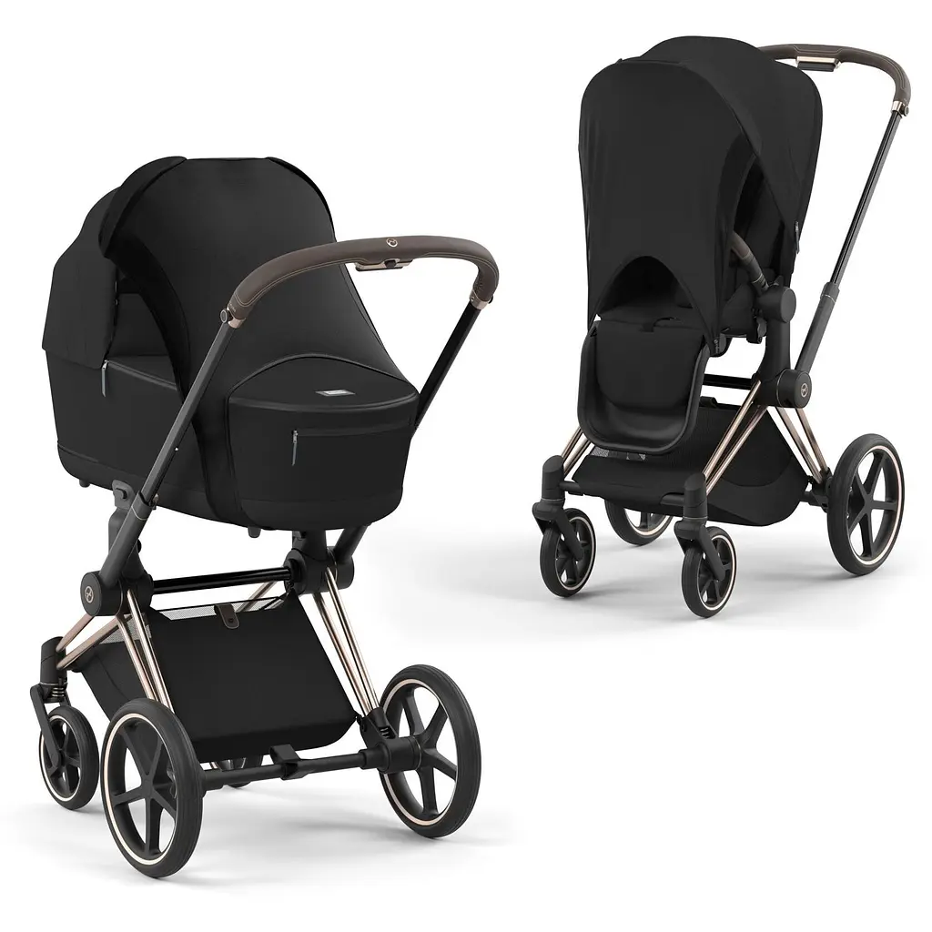 Сонцезахисний чохол для візочка Cybex Black (522000585) - фото 3