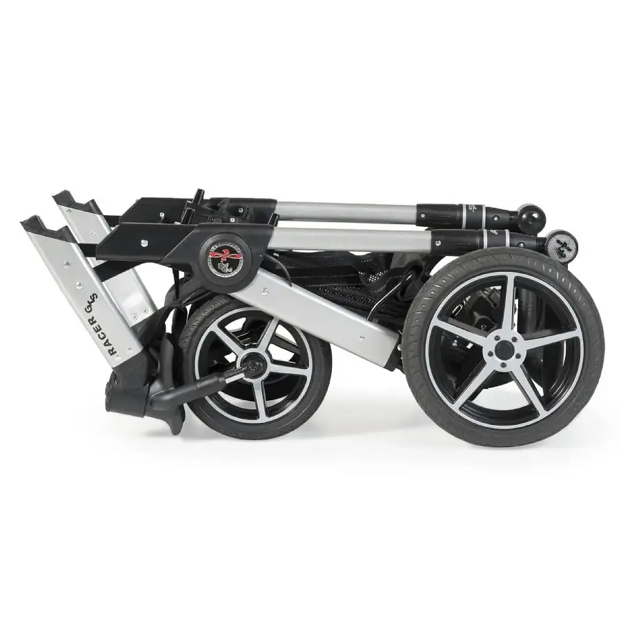 Універсальна коляска 2 в 1 Hartan Racer GTS Forest Friends сіра (2300115512-1) - фото 5