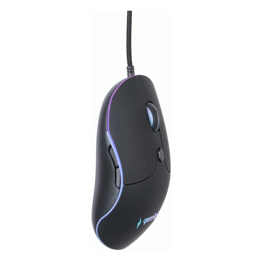Мишка Gembird MUS-UL-02 USB Black (MUS-UL-02) - фото 3