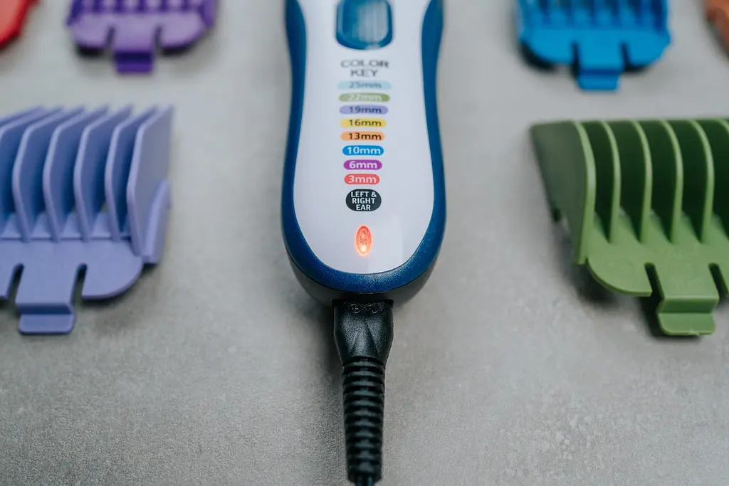 Набір для стрижки Wahl Color Pro Cordless, мережа акум., гребінець, ножиці, сталь, синій - фото 8
